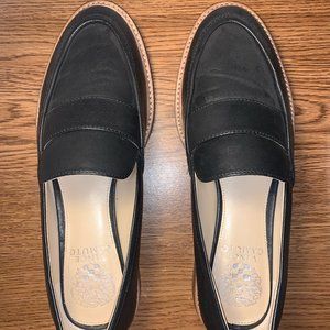 Vince Camuto Black Loafer Size 8